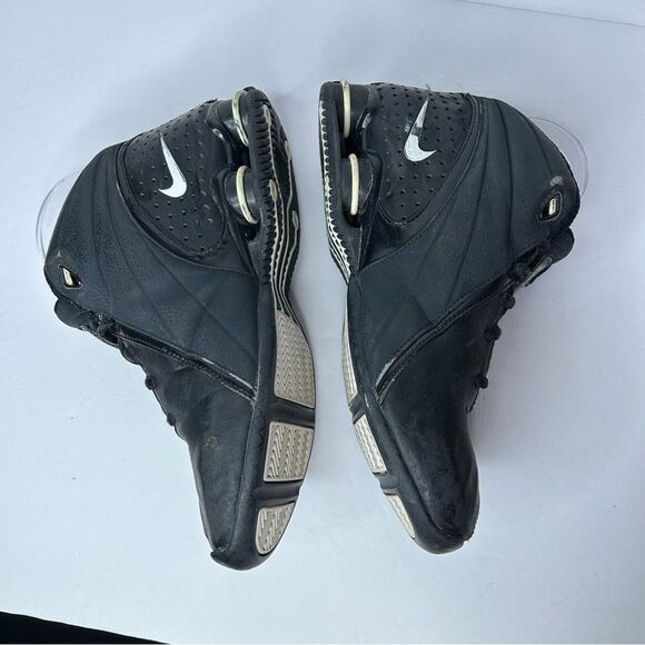 Nike Black white High-Top Shox Athletic Shoes 9 vintage 2005 main image 2